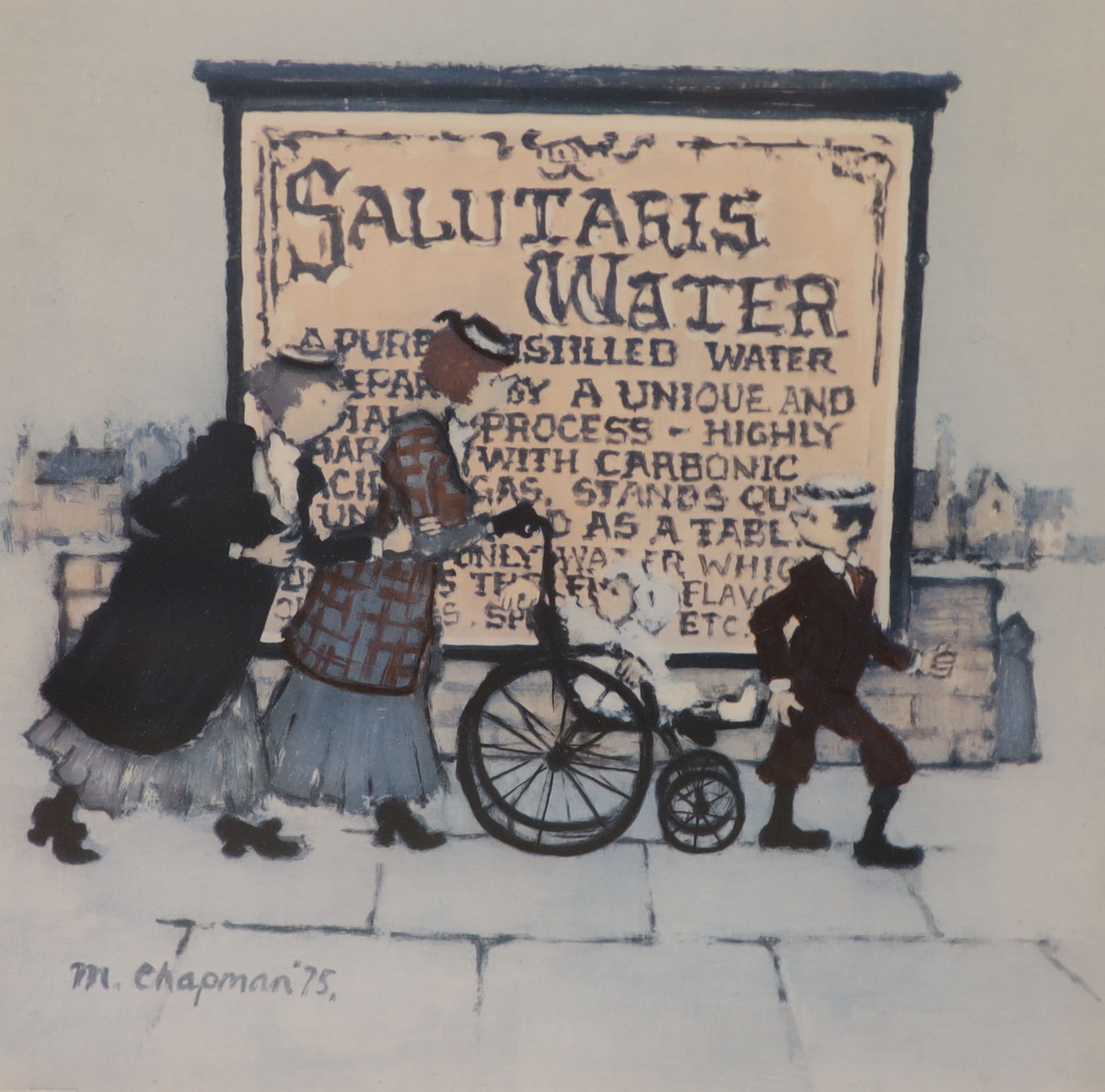 Margaret Chapman, three signed prints, Salt Regal, Salutaris Water and Johannis, all signed in pencil, 27 x 26cm